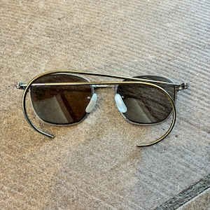 Gafas de sol vintage con patillas de cable (Ray Ban o Bausch & Lomb) imagen 4