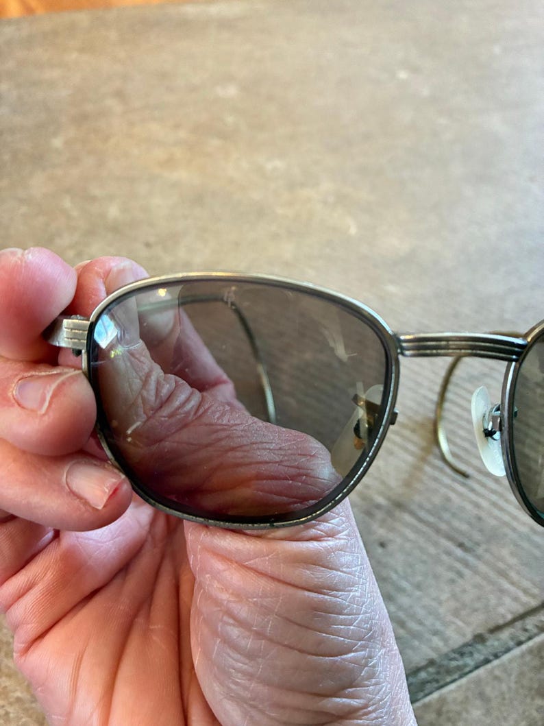 Gafas de sol vintage con patillas de cable (Ray Ban o Bausch & Lomb) imagen 2