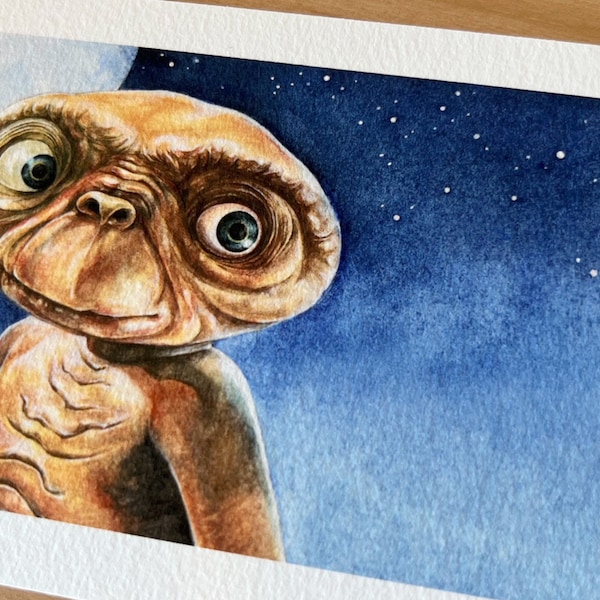 Giclée (fine art) print E.T. the Extra-Terrestrial
