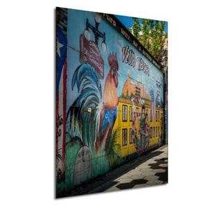 Mural Photo Ybor City Florida: Print /Fine Art / Canvas / Acrylic / Metal / Photograph / Wall Art