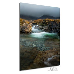 Scotland Fairy Pools Isle of Skye, Scotland: Print / Canvas / Metal / Acrylic / Photograph / Wall Art
