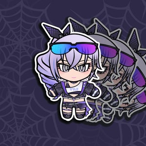 Silver Wolf HSR Hoyoverse Vinyl Sticker
