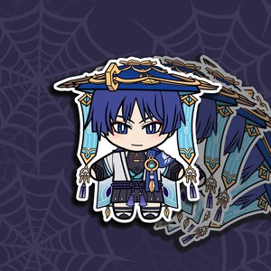 Adesivo in vinile Wanderer Genshin Hoyoverse
