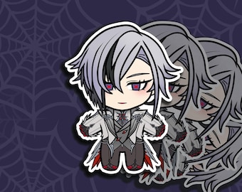 Arlecchino Genshin Father Hoyoverse Vinyl Sticker