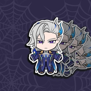 Neuvillette Genshin Hoyoverse Vinyl Sticker