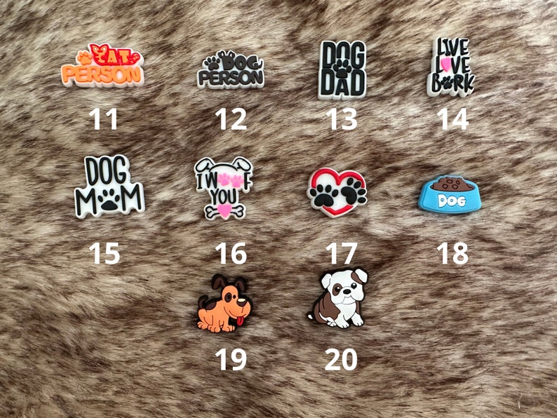 Honden & Katten Croc Charms/jibbitz Voor Croc Shoes. Etsy