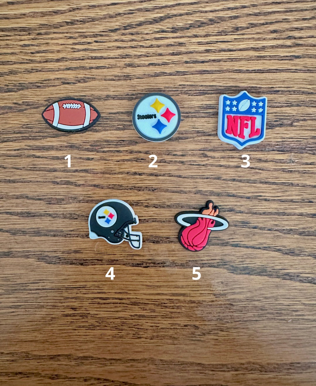 Pittsburgh Steelers Croc Charms/jibbitz Voor Croc Schoenen. Etsy