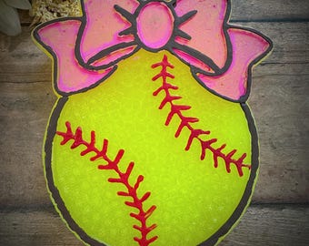 Softball Freshie – Scented Car Air Freshener