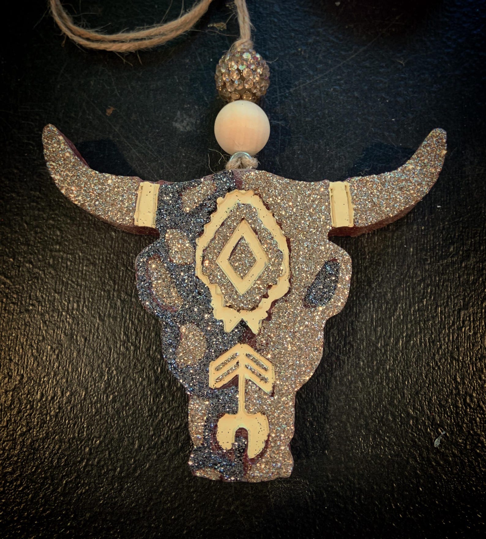 Aztec Bull Skull - Etsy