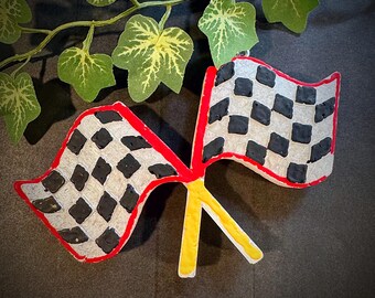 Checkered Flags Car Air Freshener