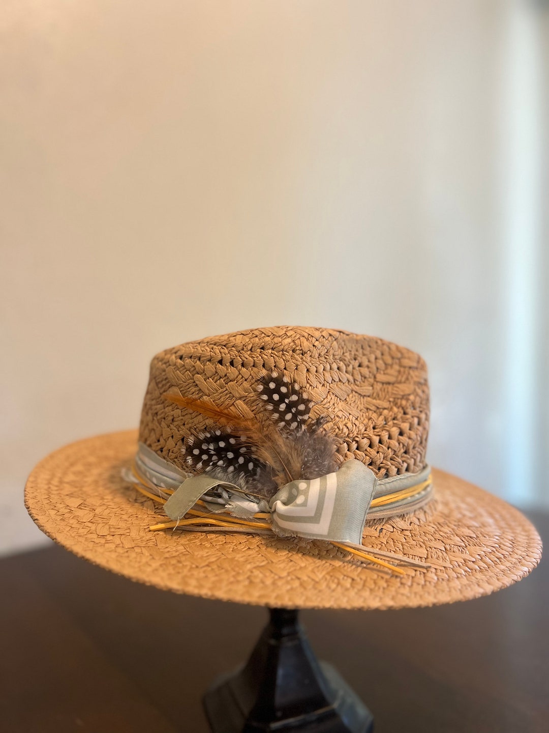 Custom Straw Hat Etsy