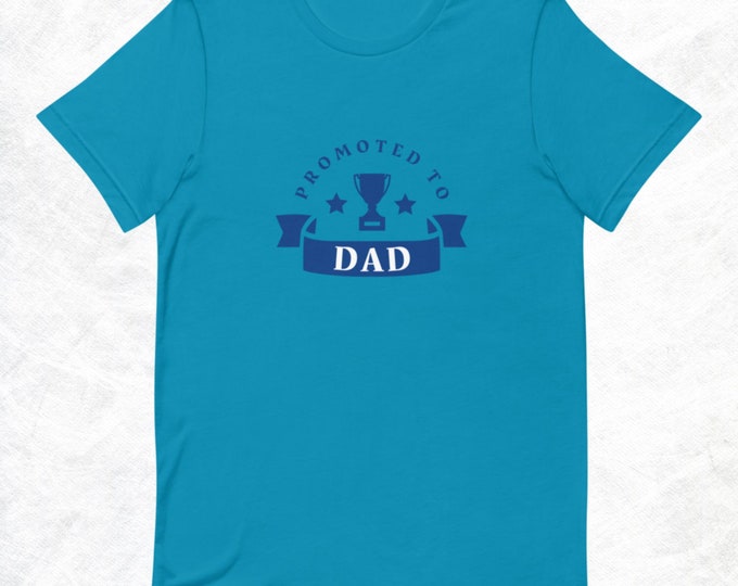 Promoted To Dad Men's Fun Novelty T-Shirt Gift For Him