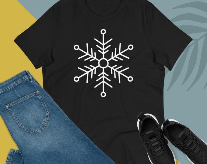Ladies Snowflake Shirt Fun Novelty Gift For Her