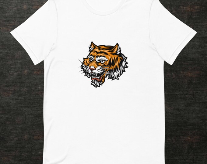 Men's Tiger Design Motivational Hunting Novelty Shirt Gift For Him