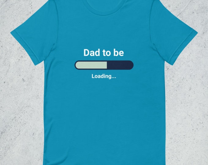 Dad To Be Loading Funny Men's Novelty T-Shirt Gift For Him