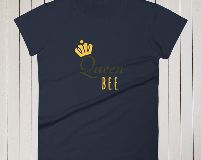 Ladies Queen Bee T-Shirt Fun Novelty Gift For Her