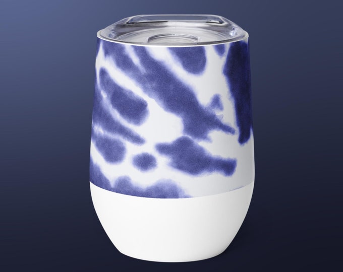 Tie Dye Design Novelty Tumbler Home Office Goods Gift