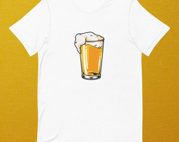 Men's Beer Fun Novelty Short Sleeve T-Shirt Gift For Him