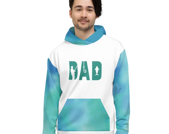 Men's Dad Novelty Fun Hoodie Front Back Graphics Gift For Him