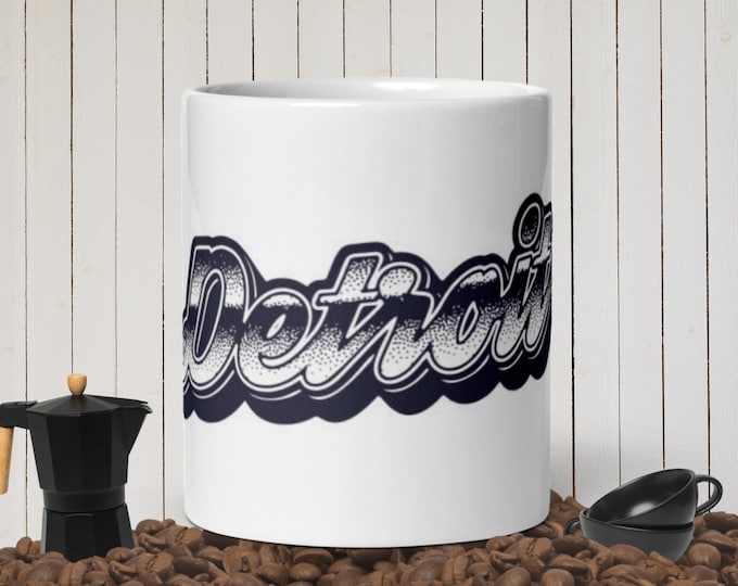 Detroit Coffee Cup Fun Novelty Coffee Mug