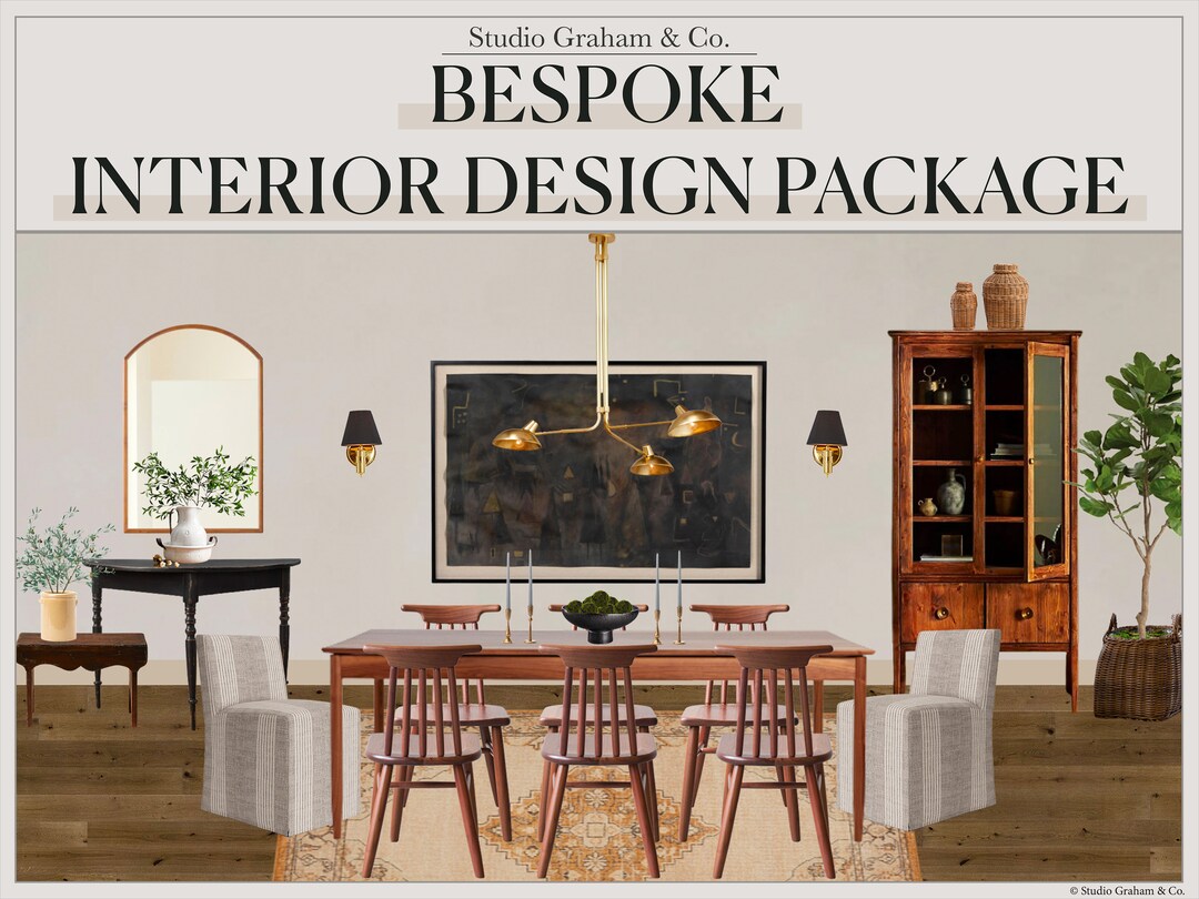 Interior Design Service | Custom/bespoke Design Plan | Room Styling | E ...