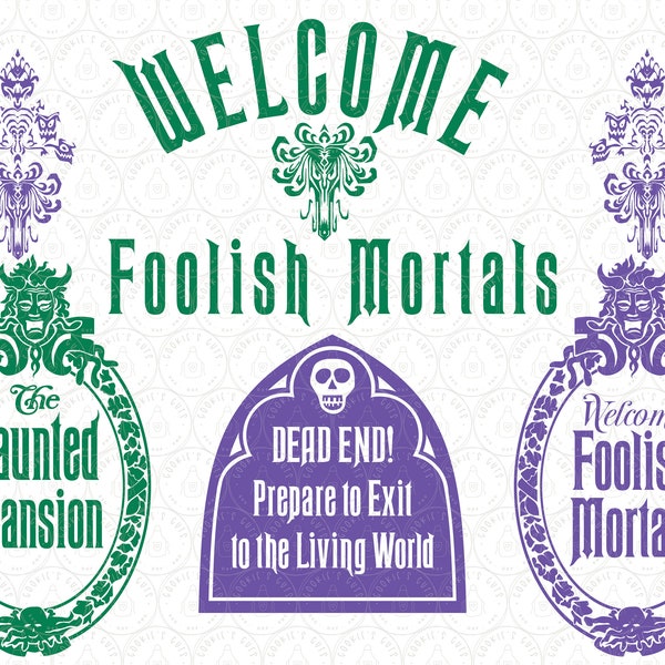 Haunted Mansion Svg - Etsy