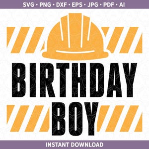 Bouw feestvarken SVG DXF, feestshirt png, ingenieur aannemer of kinderfeest htv cadeau ontwerp voor Cricut® / Silhouette ai pdf eps jpg