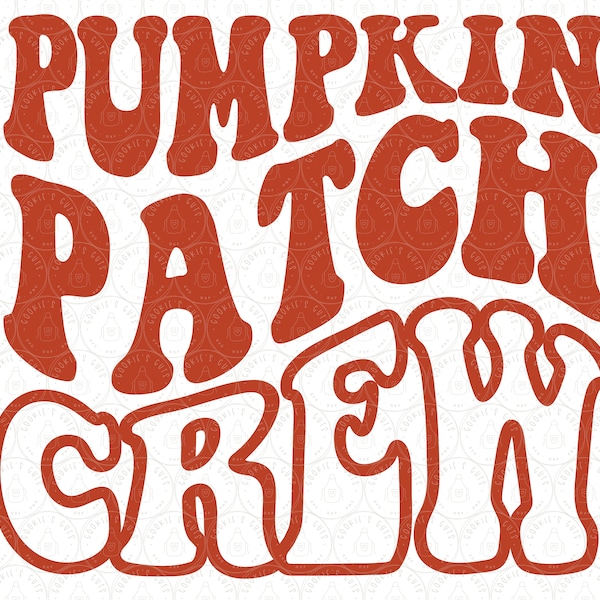 Pumpkin Patch SVG | Retro Fall Pumpkin Picking Outfit Design | Cute Halloween Kids Cut File Silhouette / Cricut® PNG DXF eps jpg ai pdf htv