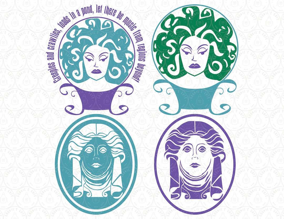 Madam Leota SVG DXF PNG Detailed Clean Cutting Haunted Mansion Cut madam-leota-svg-dxf-png-detailed-clean-cutting-haunted-mansion-cut