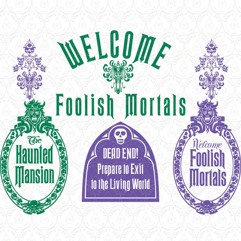 Haunted Mansion Plaque - Etsy