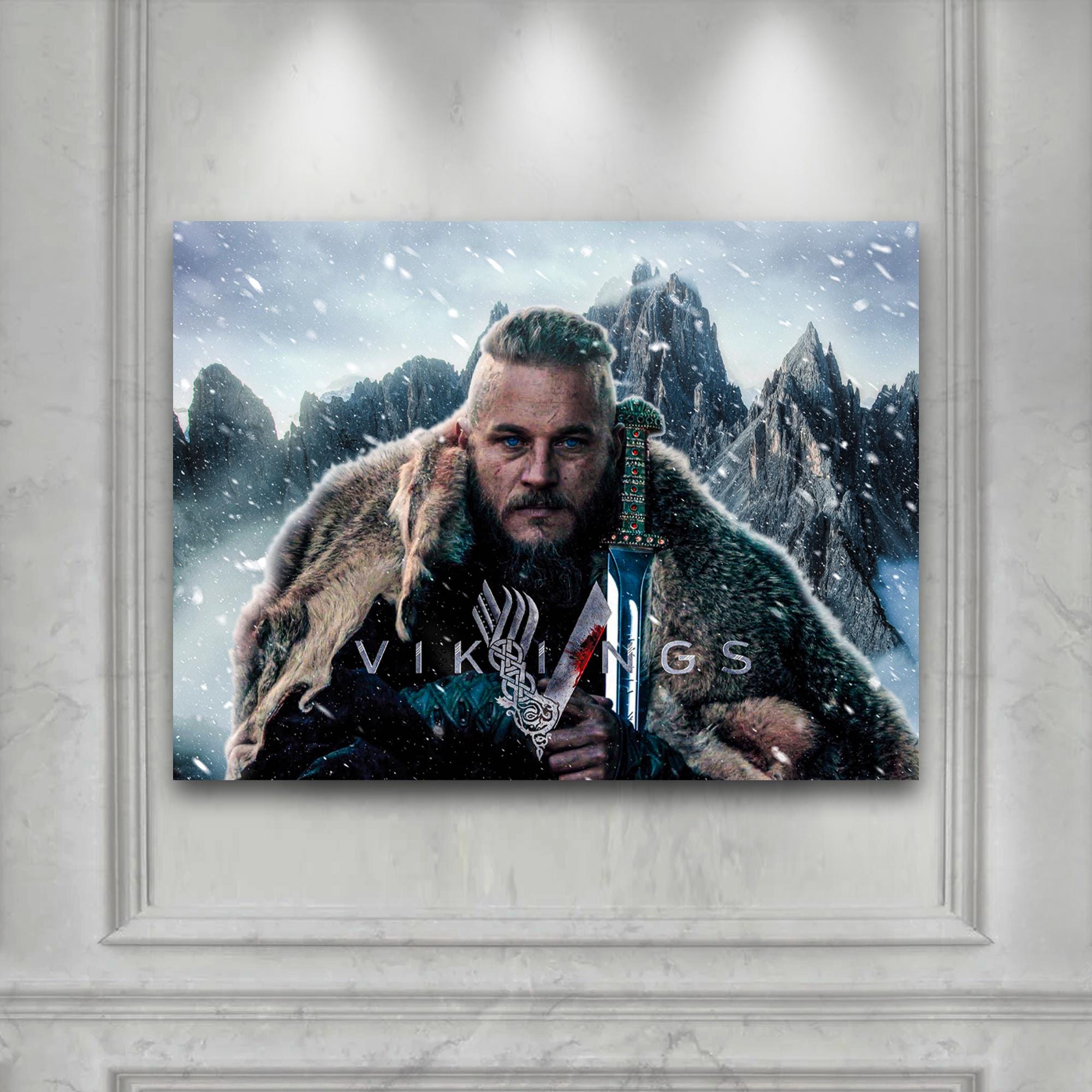 Vikings | Ragnar Lothbrok | Tv-show | Motivational | Art Work