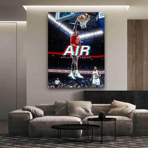 Michael Air Jordan | Basketball | NBA | Motivational | Art Work | Wall Art | Poster | Digital | Print | Instant Download | High-Quality