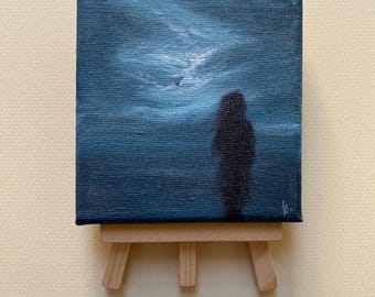 Original painting - wind before the storm