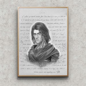Print Viktor drawing - Arcane