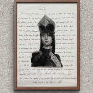 Print Caitlyn drawing - Arcane