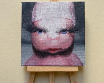 Original painting - I love makeup