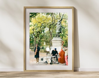 Jazz in Central Park NYC Digital Download Print