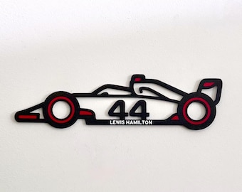 【値下げ】F1 レーシングカー　壁掛け　インテリア Formula 1 Track Layout Wall Art - 2025 F1 Schedule - Racing