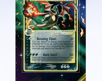 リザードンゴールドスターホロ 100/101ドラゴンフロンティア　英語 Charizard Gold Star (Delta Species) 100/101 Dragon Frontiers