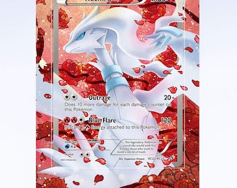 Reshiram RC22 RC25 Case | Legendary Treasures | Art Guard (Ungraded)