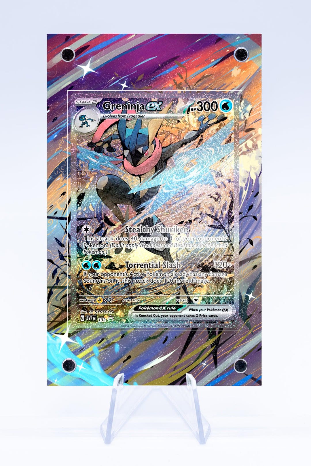 Greninja EX 132 Promo Case | Art Guard (ungraded) - Etsy