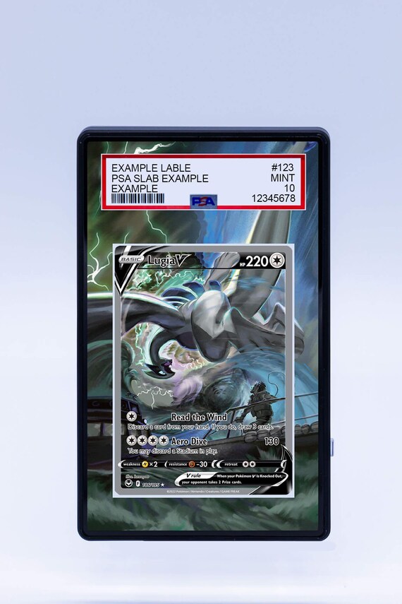 Lugia V 186/195 (graded) - Etsy