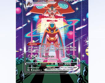 Deoxys VMAX GG45/GG70 - Pokémon Extended Artwork Display Case - Etsy