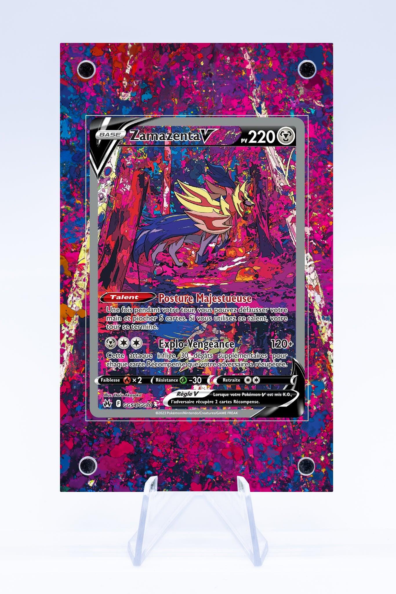 CGC 10 Pristine Zamazenta 107/098 Glory of Team Rocket SV10 Pokemon