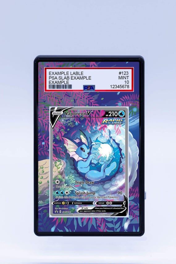 Vaporeon V SWSH181 Promo (graded) - Etsy