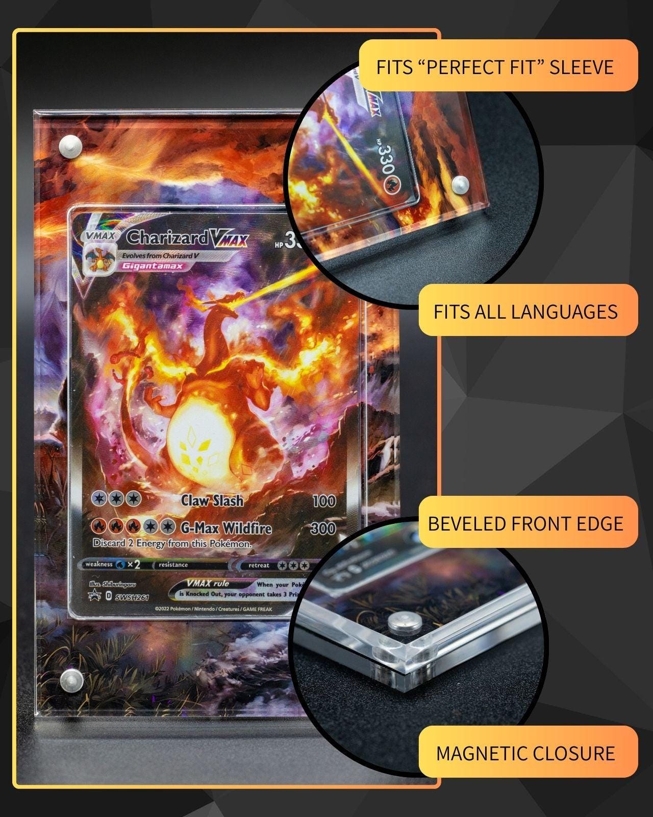 Reshiram RC22 RC25 Case | Legendary Treasures | Art Guard