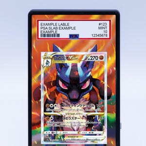 Lucario VSTAR SWSH291 Promo (Graded) Case
