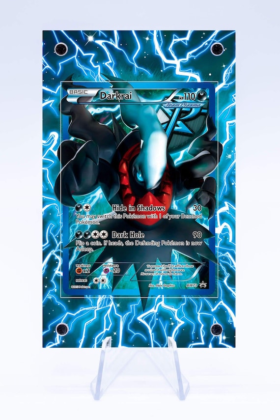Darkrai BW73 Promo Case | Team Plasma | Art Guard (ungraded) - Etsy