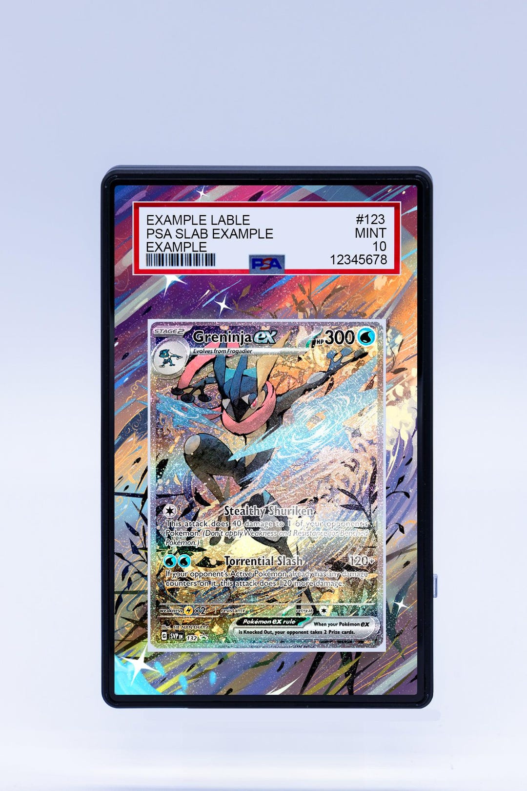Greninja EX 132 Promo (graded) Case - Etsy