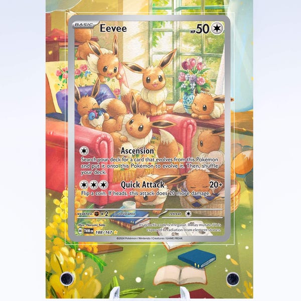 Estuche Eevee 188/167 / Art Guard (sin clasificar)